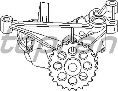 Масляный насос TOPRAN купить
