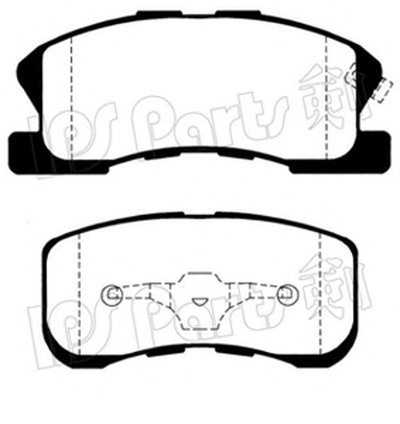 Комплект тормозных колодок, дисковый тормоз IPS Parts IPS Parts купить