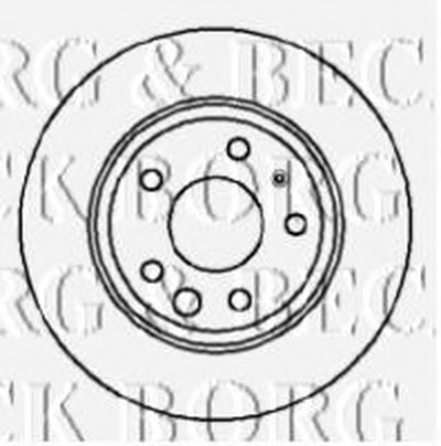 Тормозной диск BORG & BECK купить
