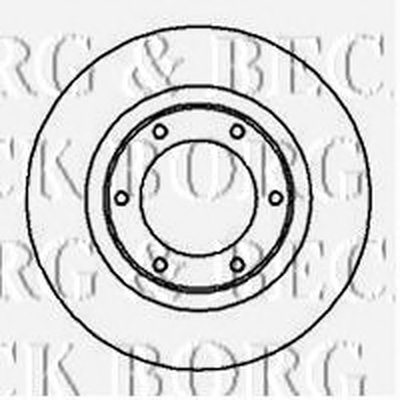 Тормозной диск BORG & BECK купить
