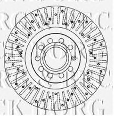 Тормозной диск BORG & BECK купить