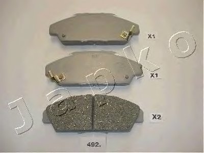 Комплект тормозных колодок, дисковый тормоз JAPKO купить