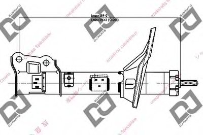 Амортизатор DJ PARTS купить