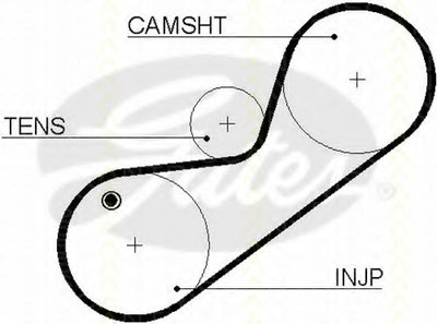 Ремень ГРМ TRISCAN купить