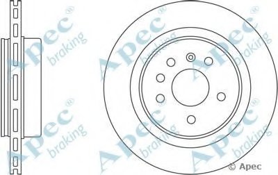 Тормозной диск APEC braking купить