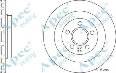 Тормозной диск APEC braking купить