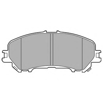 Комплект тормозных колодок, дисковый тормоз DELPHI Придбати