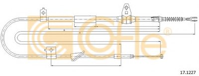 Трос, стояночная тормозная система COFLE купить