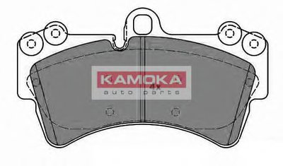 Комплект тормозных колодок, дисковый тормоз KAMOKA KAMOKA Придбати