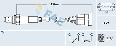 Лямда-зонд FAE купить