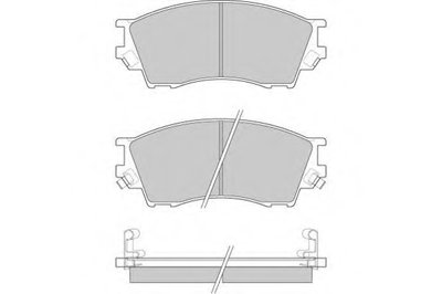 Комплект тормозных колодок, дисковый тормоз E.T.F. купить