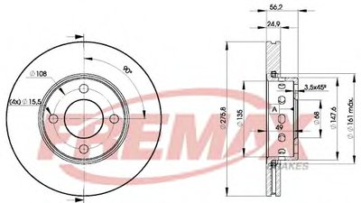 Тормозной диск Premium Carbon + FREMAX купить