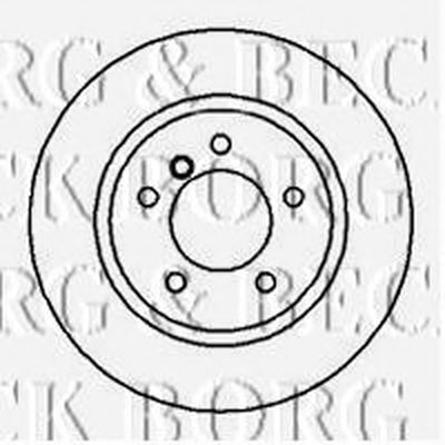 Тормозной диск BORG & BECK купить