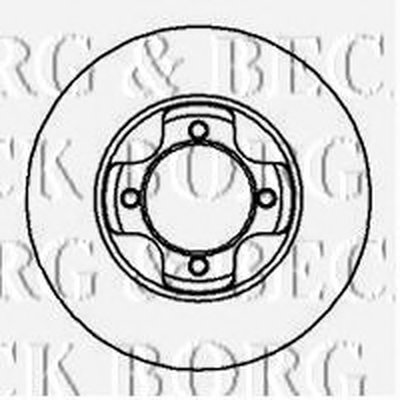 Тормозной диск BORG & BECK купить