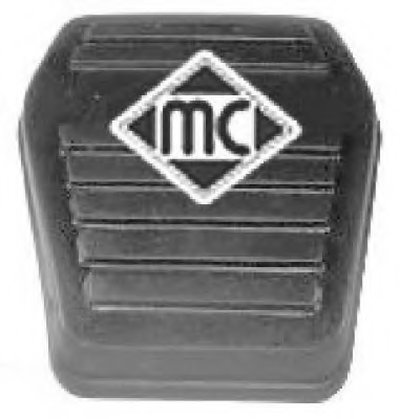 Педальные накладка, педаль тормоз Metalcaucho купить