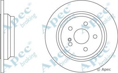 Тормозной диск APEC braking купить