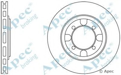 Тормозной диск APEC braking купить