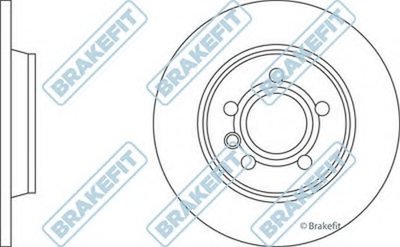 Тормозной диск Brake Fit APEC braking купить