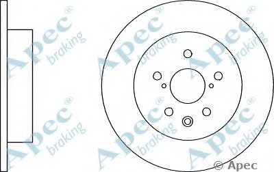 Тормозной диск APEC braking купить