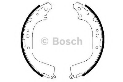 Комплект тормозных колодок BOSCH купить