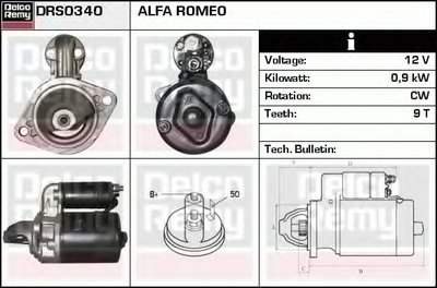 Стартер Remanufactured REMY (Light Duty) DELCO REMY купить