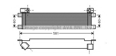 масляный радиатор, двигательное масло AVA QUALITY COOLING купить