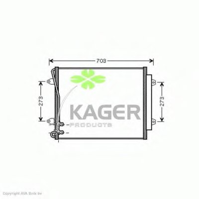 Конденсатор, кондиционер KAGER купить