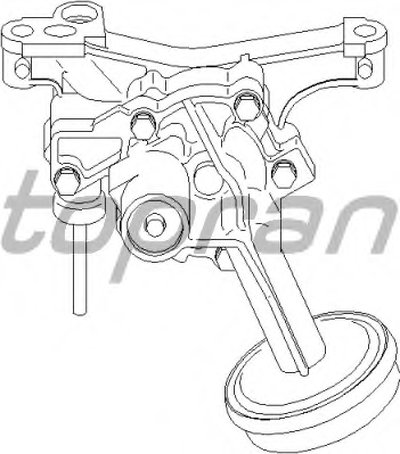 Масляный насос TOPRAN купить