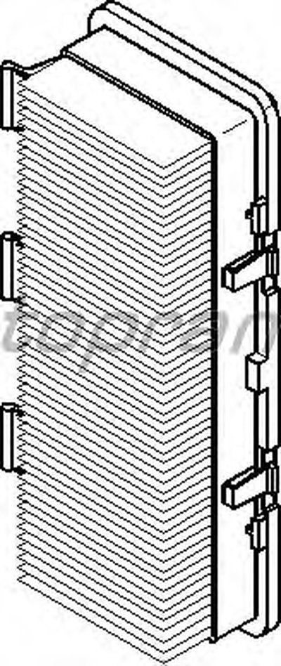 Воздушный фильтр TOPRAN купить