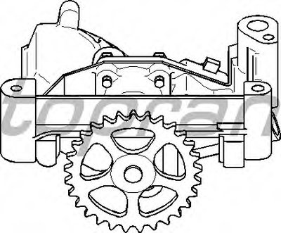 Масляный насос TOPRAN купить