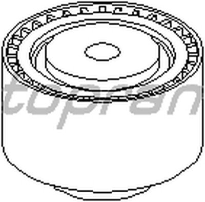 Паразитный / Ведущий ролик, зубчатый ремень TOPRAN купить