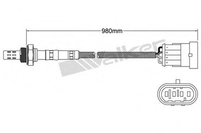 Лямда-зонд WALKER PRODUCTS купить