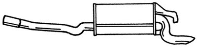 Глушитель выхлопных газов конечный SIGAM купить