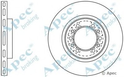 Тормозной диск APEC braking купить