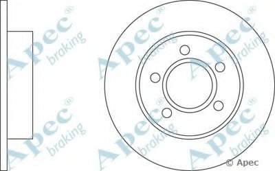 Тормозной диск APEC braking купить