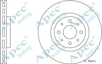 Тормозной диск APEC braking купить