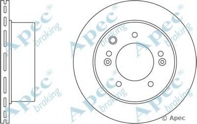 Тормозной диск APEC braking купить