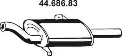 Глушитель выхлопных газов конечный EBERSPÄCHER купить