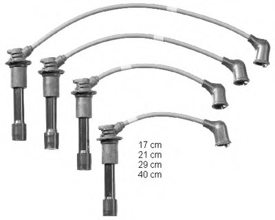Комплект проводов зажигания BERU купить