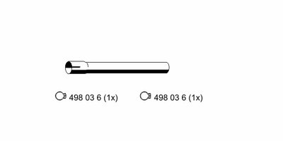 Труба выхлопного газа ERNST купить