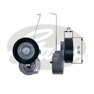 Натяжитель ремня генератора Land Rover Freelander 3.2i 06-14