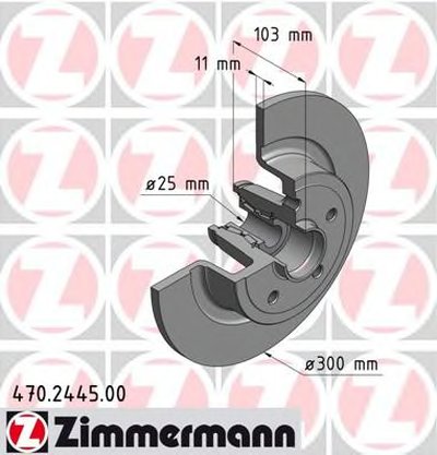 Тормозной диск ZIMMERMANN купить