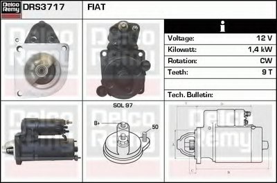 Стартер Remanufactured REMY (Light Duty) DELCO REMY купить