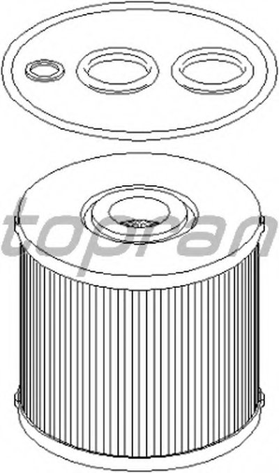 Масляный фильтр TOPRAN купить