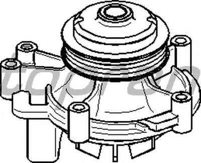 Водяной насос TOPRAN купить