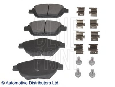 Комплект тормозных колодок, дисковый тормоз BLUE PRINT купить