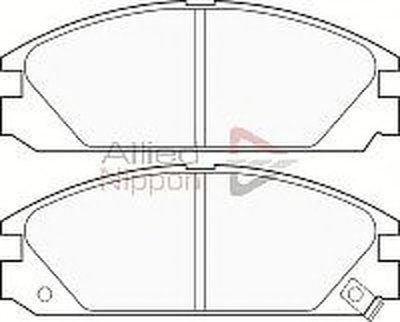 Комплект тормозных колодок, дисковый тормоз ANL Braking COMLINE купить