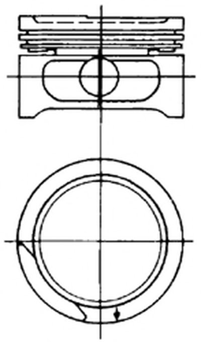 Поршень KOLBENSCHMIDT купить