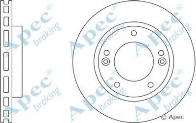 Тормозной диск APEC braking купить