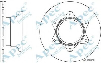 Тормозной диск APEC braking купить